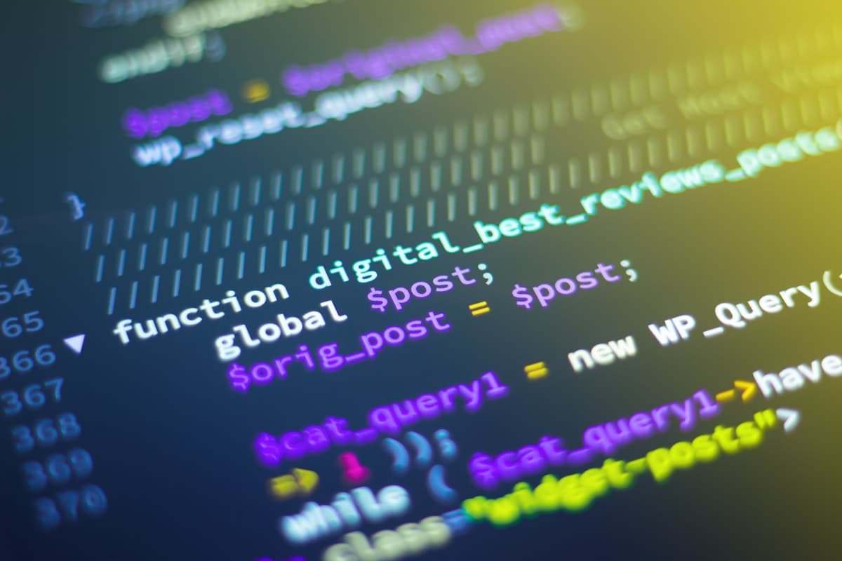 Abstract technology and security imagery